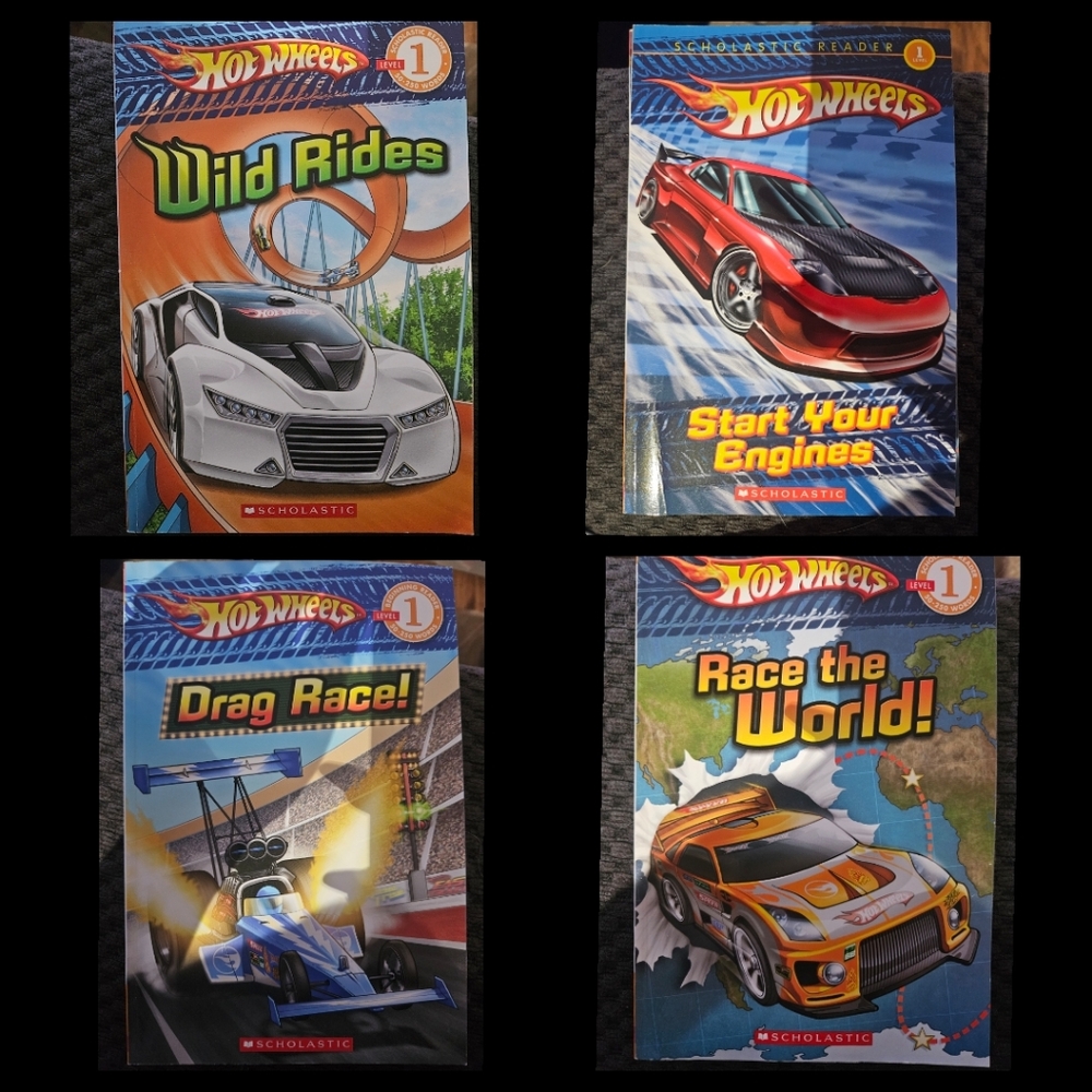 Hot Wheels Kids Level 1 Books